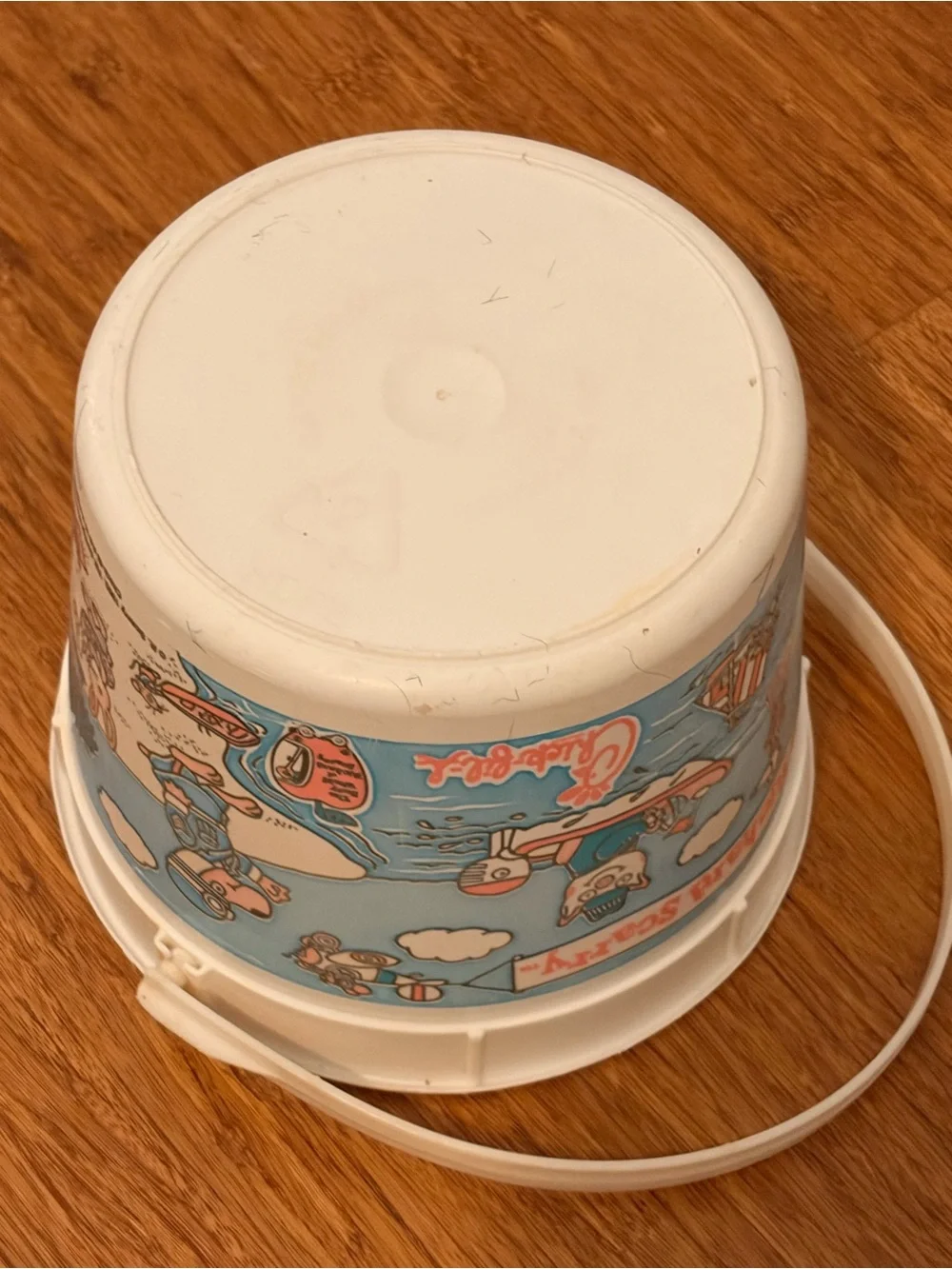 Chick-Fil-A Busy World of Richard Scarry 1993 Vintage Meal Bucket Pail 90s Kid